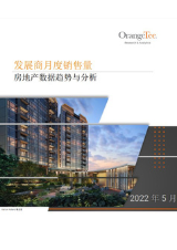 新加坡发展商月度销售额 - 2022年5月