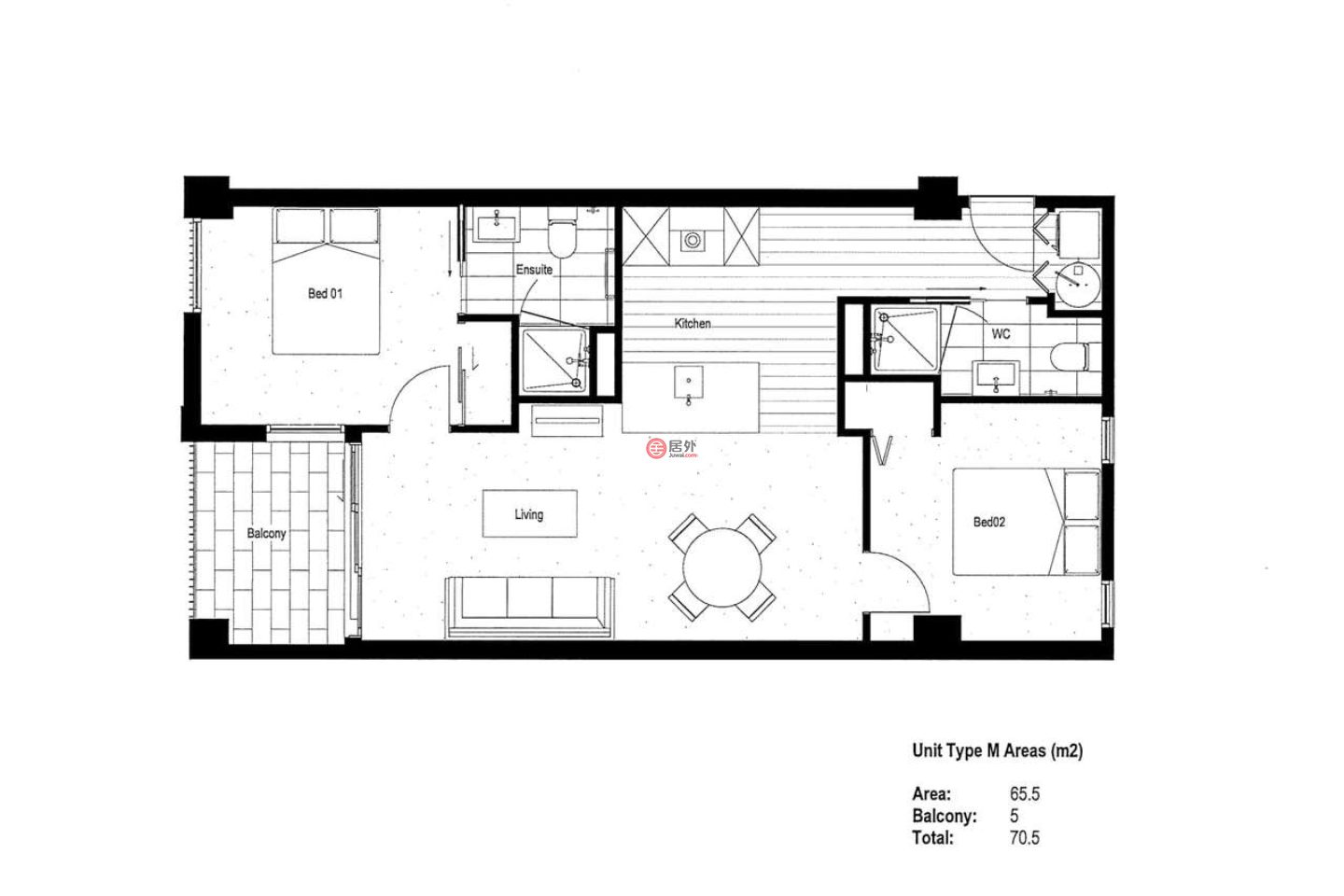 新西兰AucklandAuckland的公寓，Rawene Rd，North Shore City，编号52939920