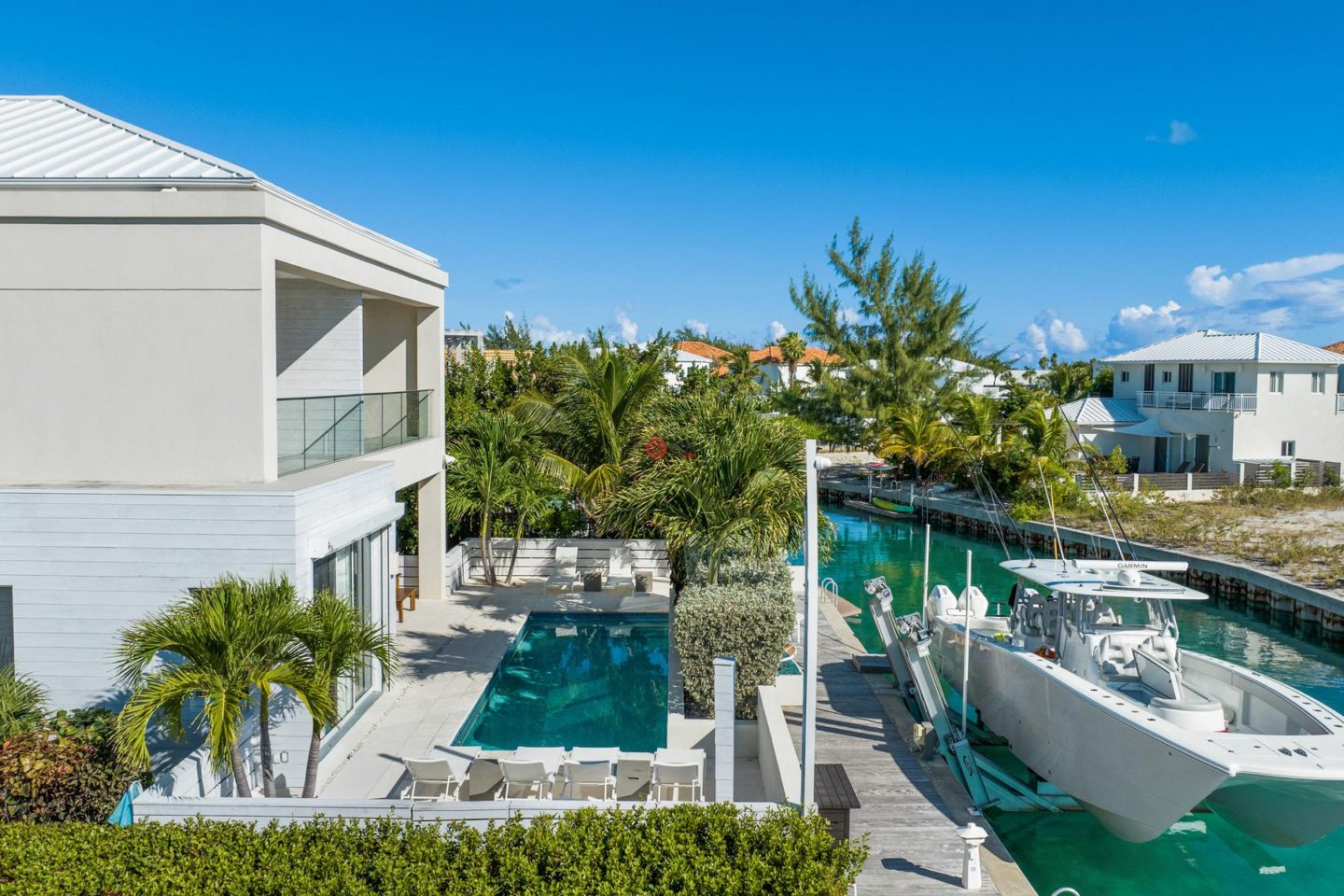 特克斯與凱科斯群島的独栋别墅，Second Wind Villa 29 Kelly Isle Canal Front，编号78495836