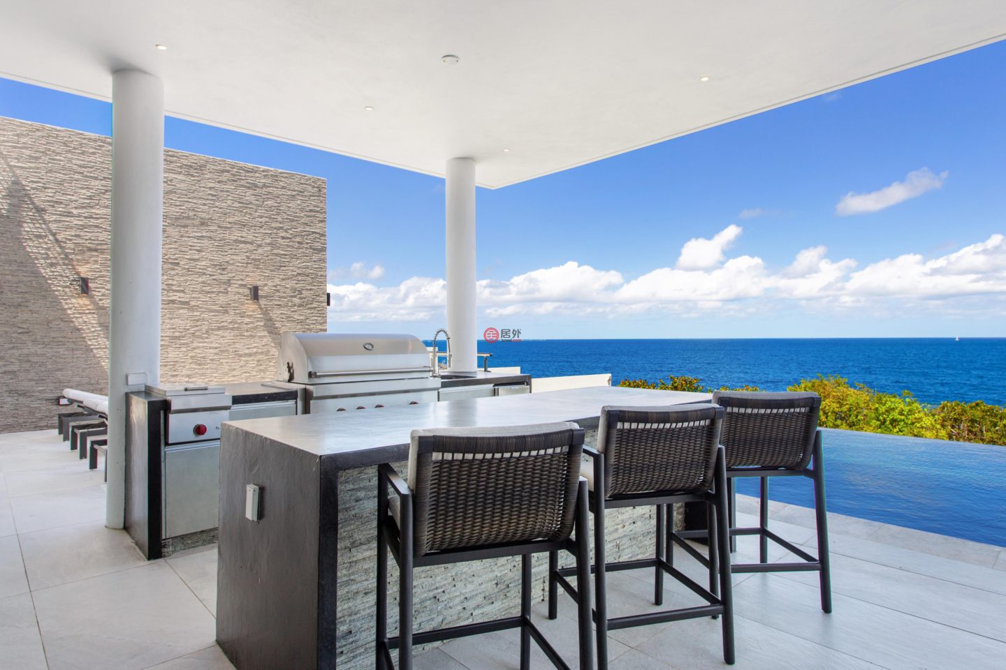 安圭拉AnguillaAnguilla的独栋别墅，Black Garden Bay Villa Reve Noir，编号76712396