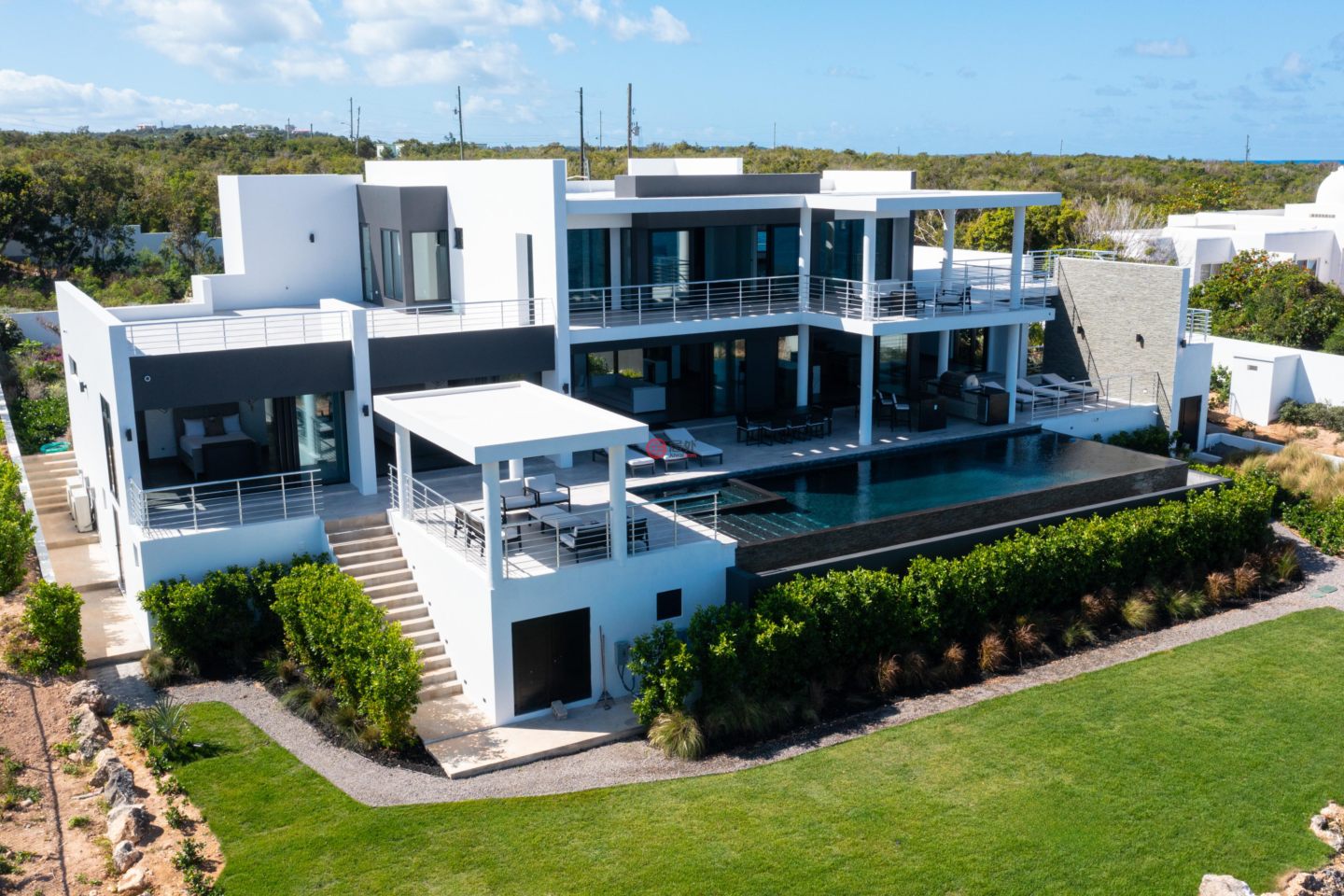 安圭拉AnguillaAnguilla的独栋别墅，Black Garden Bay Villa Reve Noir，编号76712396