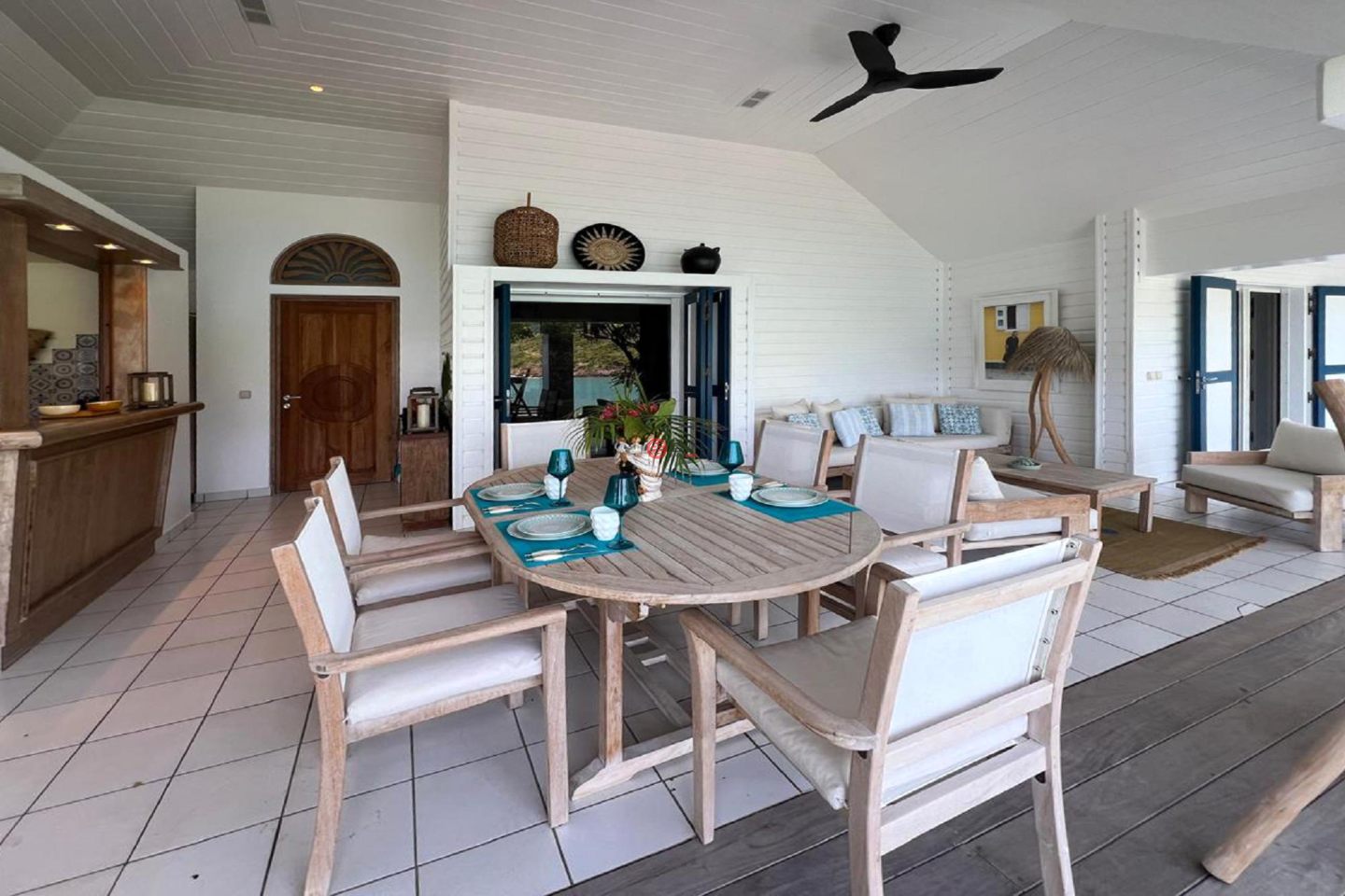 圣巴泰勒米岛Marigot的独栋别墅，La Case et La Thébaïde，编号76567929