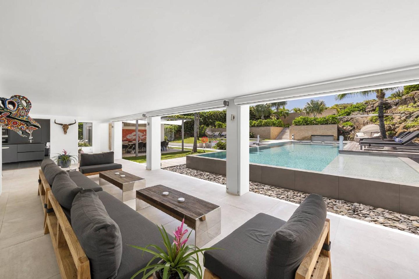 圣巴泰勒米岛Petit Cul de Sac的独栋别墅，Casa del Mar，编号78478193