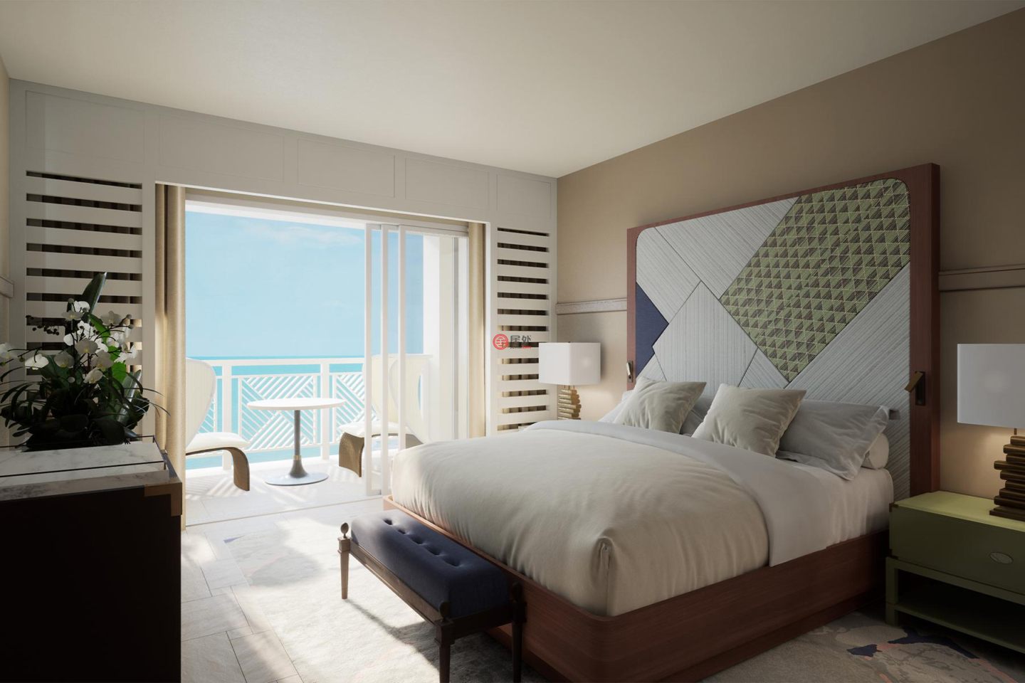 百慕达的公寓，The Residences at St. Regis Bermuda - Gates Bay Unit 2B St. Catherine's Beach，编号51824205