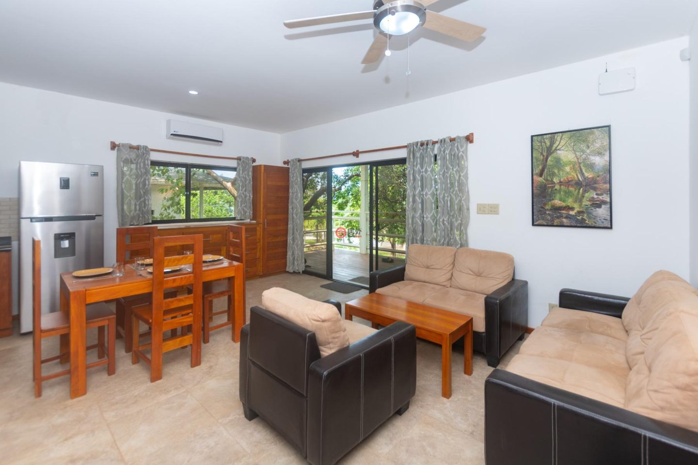 洪都拉斯海湾群岛Roatán的独栋别墅，Modern 2BR Villa in Diamond Hills Resort，编号77143317