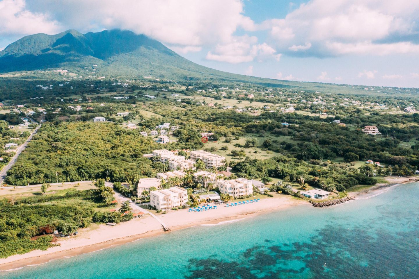 圣克里斯托弗和尼维斯岛NevisSt. Thomas Lowland的公寓，The Hamilton Beach Villas & Spa Unit 5A，编号77809590