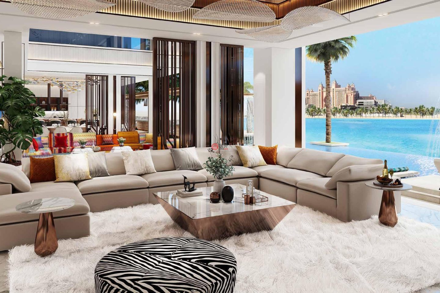 阿联酋迪拜迪拜的独栋别墅，Palm Jumeirah Rd，编号78474709