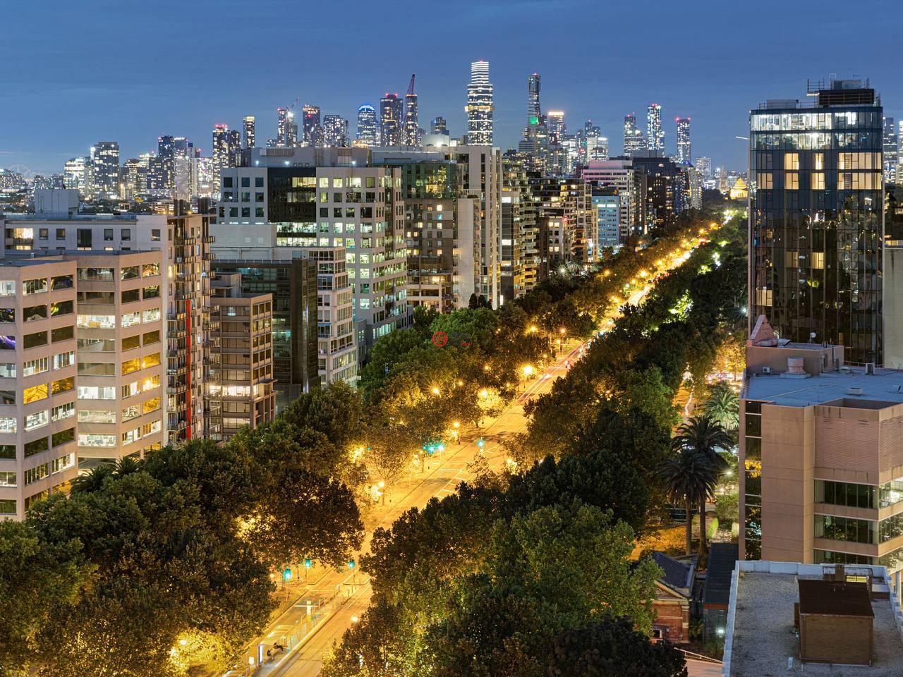 澳大利亚维多利亚州墨尔本的公寓，16A/635-643 St Kilda Road，编号77067417