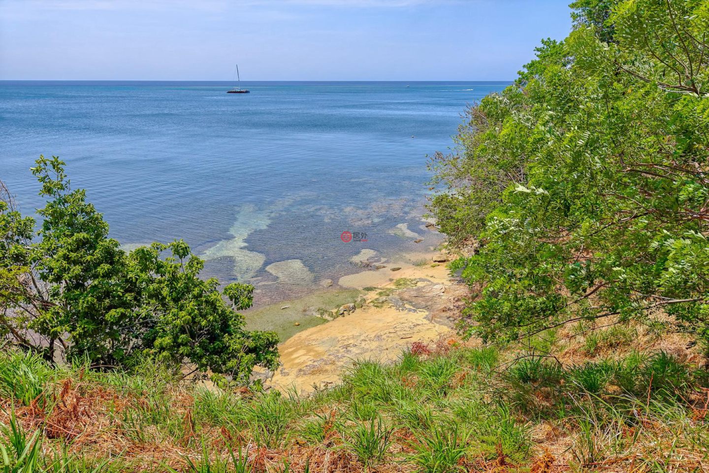 洪都拉斯海湾群岛Roatán的住宅用地，Beautiful Oceanfront Bluff Between West End & West Bay，编号78338279