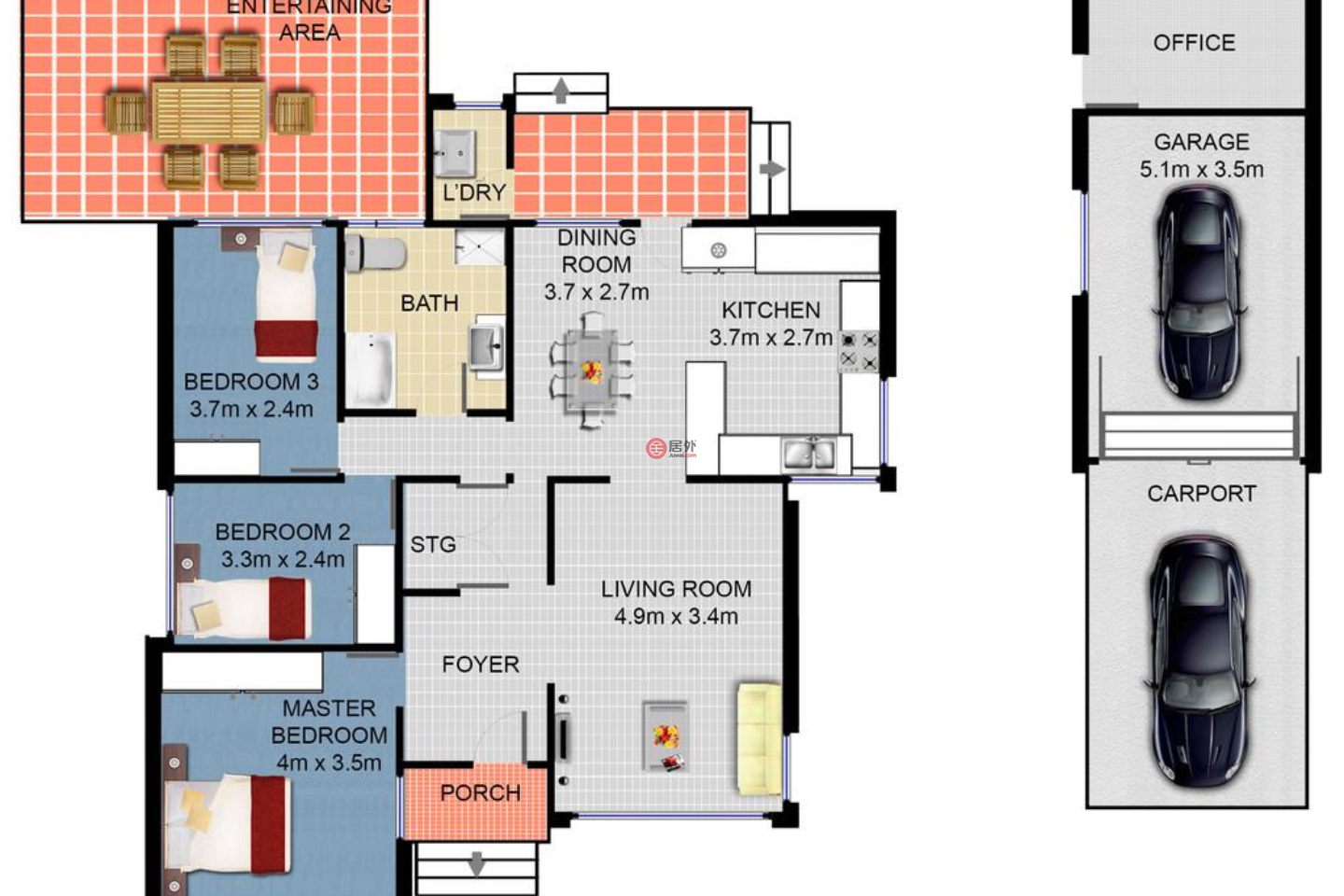澳大利亚新南威尔士州Riverstone的独栋别墅，6 Sydney Street，编号34660932