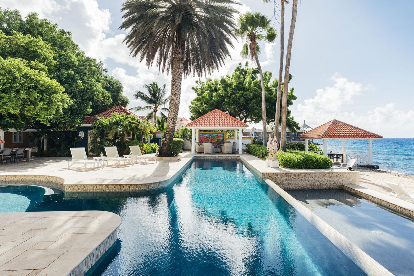 库拉索的独栋别墅，Exclusive Beachfront Estate Retreat Penstraat，编号75821484