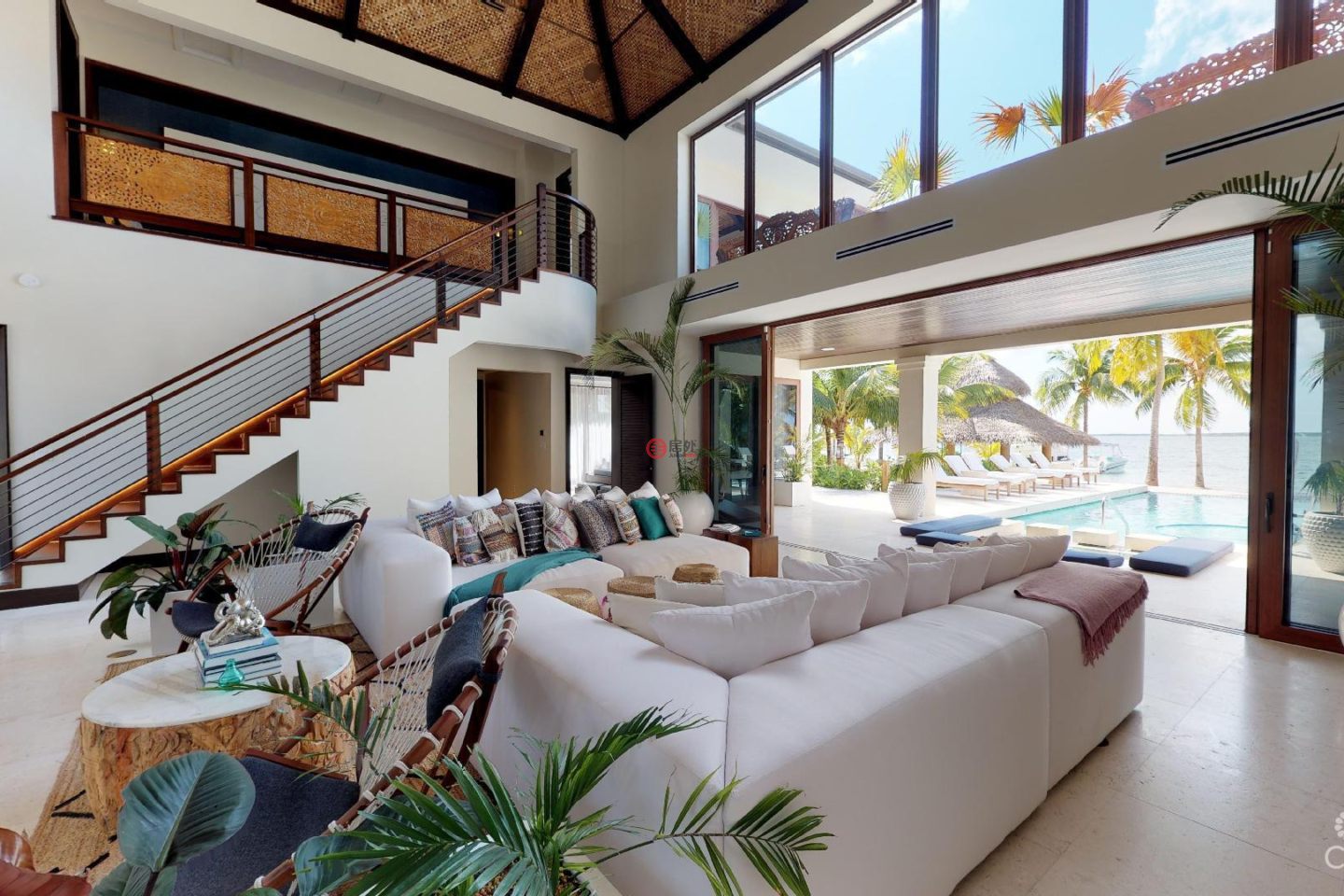 开曼群岛Rum Point的独栋别墅，KEMPA KAI INCREDIBLE OCEANFRONT HOME WITH GUEST BUNGALOW，编号77966003
