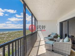 美国佛罗里达州波卡格兰德的独栋别墅，5700 Gulf Shores Dr Sea Oats # C-256，编号76644208