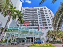 美国佛罗里达州劳德代尔堡的公寓，411 2670 E Sunrise Blvd，编号62913441